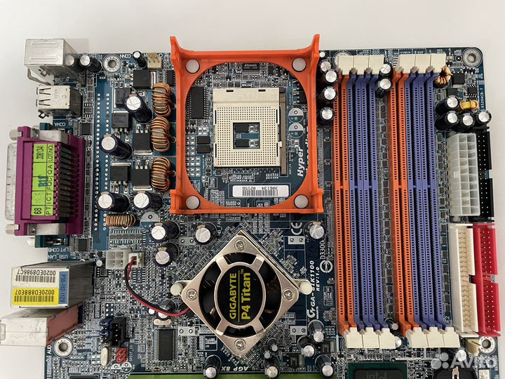 Материнская плата GA-8IK1100 (вздутые кондеи)