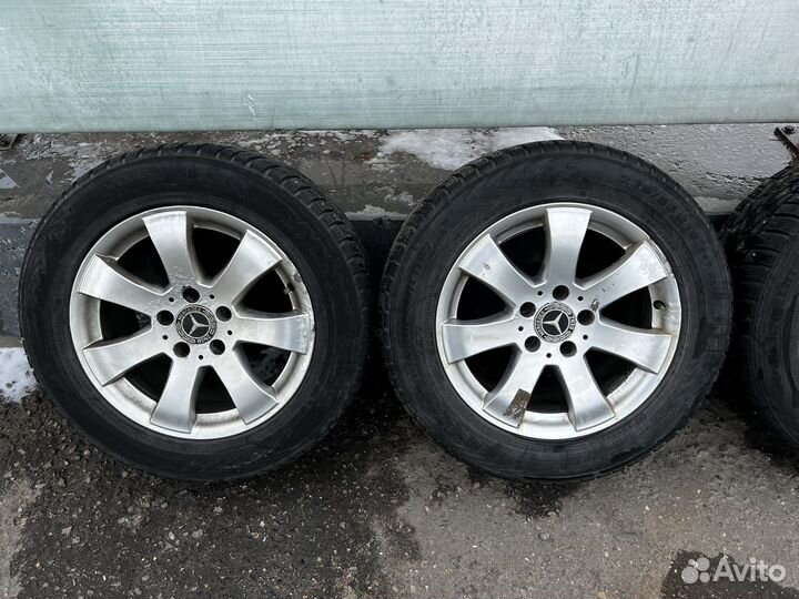 Колёса зимние на Мерседес w211 225/55r16