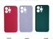 Разноцветные силиконовые чехлы на iPhone 13 pro