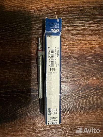 Свеча накала Audi, VW