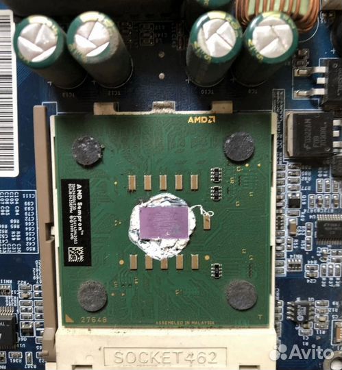 Материнская плата+ процессор