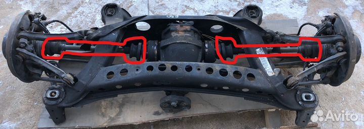 Привод задний Mercedes Benz W210 Е-Class