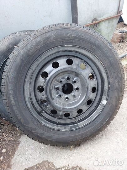 4 зимних колеса Nordman RS2 на Ваз липучка