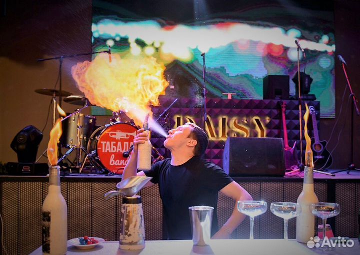 Выездной бар, бармен шоу, кейтеринг