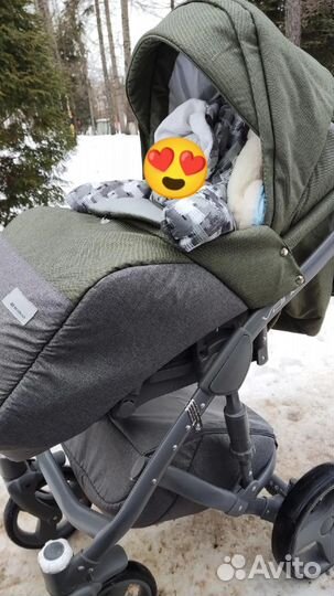 Универсальная модульная коляска Riko Vario 2 в 1