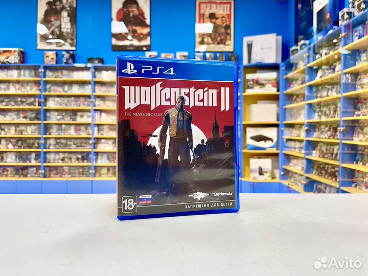 Wolfenstein II: The New Colossus PS4 Диск