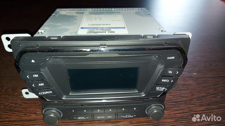 Штатная магнитола киа рио 3