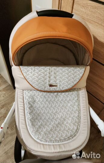 Коляска Adamex Barletta New 3в1 (Гелевые колёса)