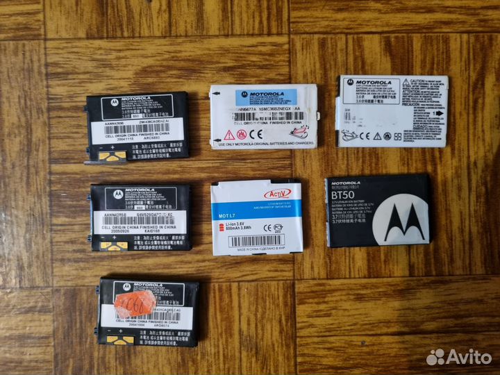 Аккумуляторы б/у для телефонов