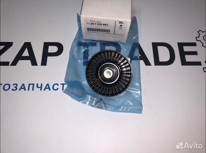 Ролик дополнительный руч, ремня BMW (11287535860)