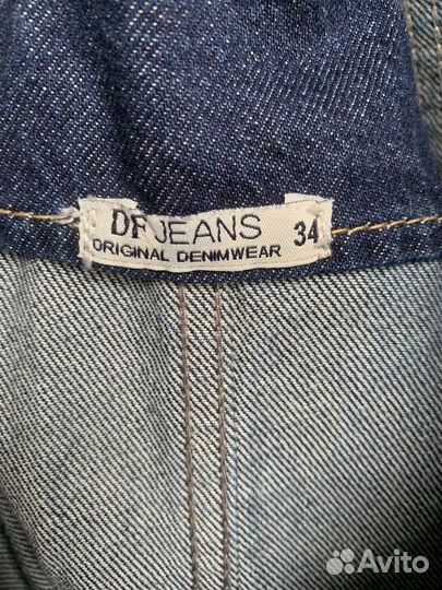 Сарафан джинсовый синий DF Jeans