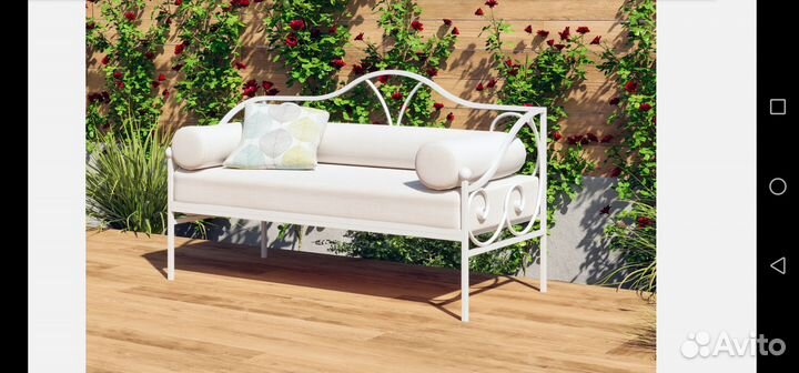 Лавочка садовая