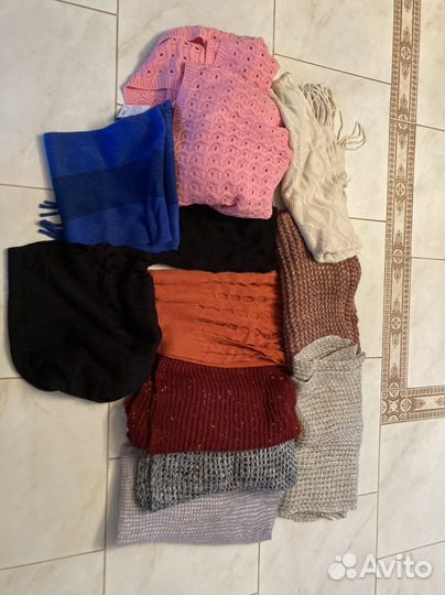 Платок шифон пр-во Италия, платок шелк