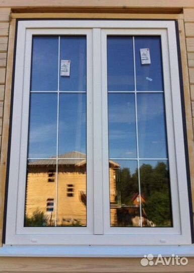 Пластиковые окна под ключ T9639