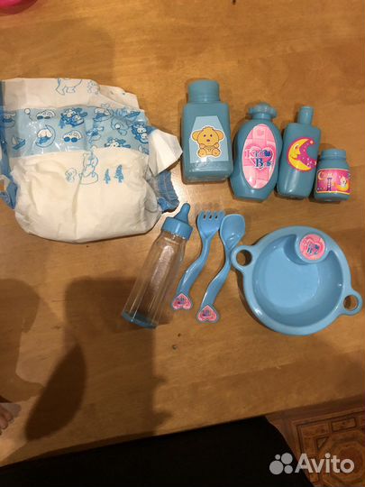 Уходовый комплект для игрушечного малыша