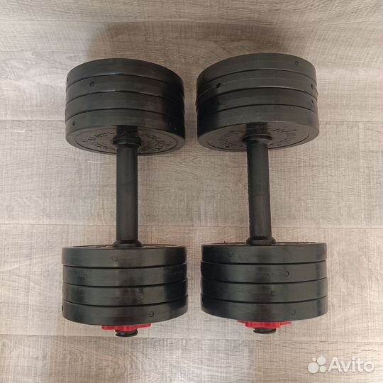 Новые гантели 2 по 10 кг. Металл, компактны