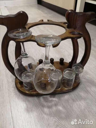 Подставка для бокалов и стопок