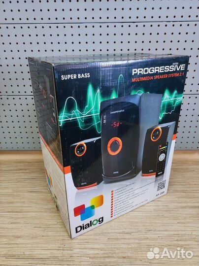 Акустич. система 2.1 Dialog Progressive AP-200 (30