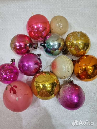 Елочные игрушки СССР