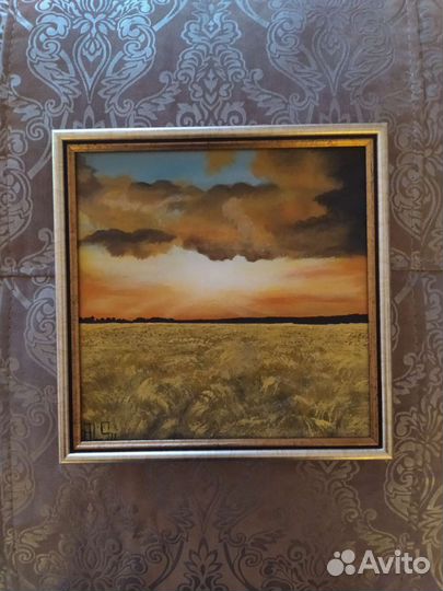Картина маслом на холсте пейзаж
