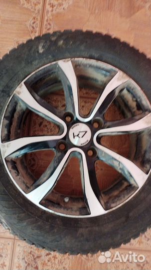 Колеса в сборе r15 зимние, литье