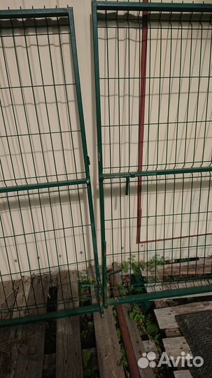 Ворота распашные бу