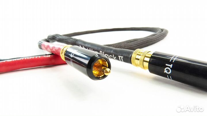 Tellurium Q Ultra Black II Interconnect RCA 1,0m