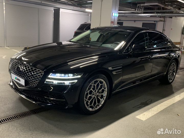 Genesis G80 2.5 AT, 2022, 842 км