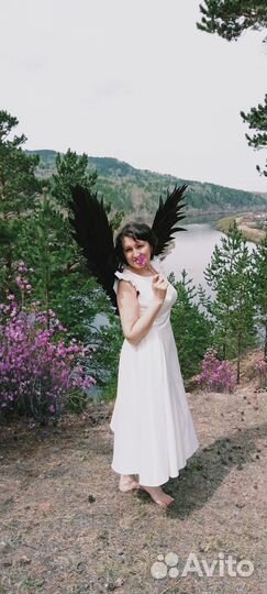 Крылья Ангела черные