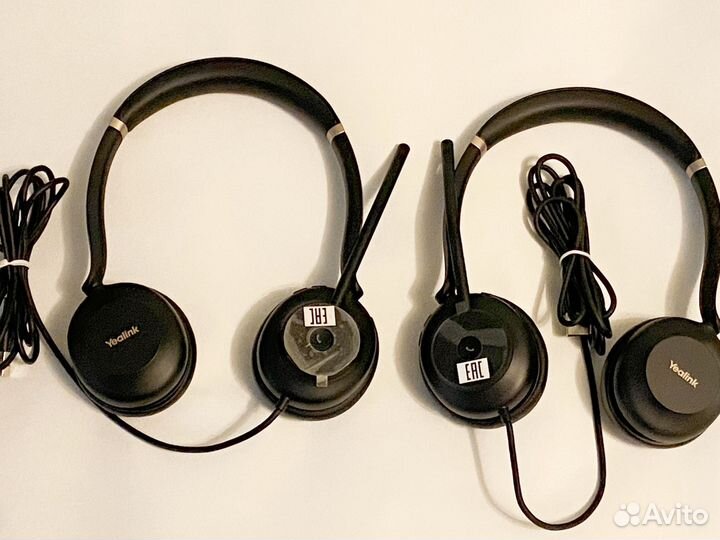 Гарнитура проводная Yealink UH37 Dual UC