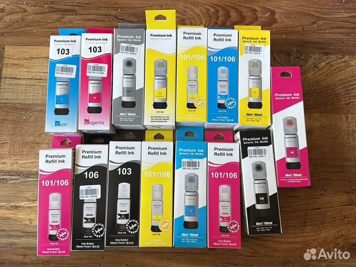 Краска для принтера epson