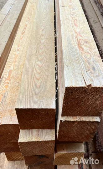 Брус от производителя 100х150мм, лиственница