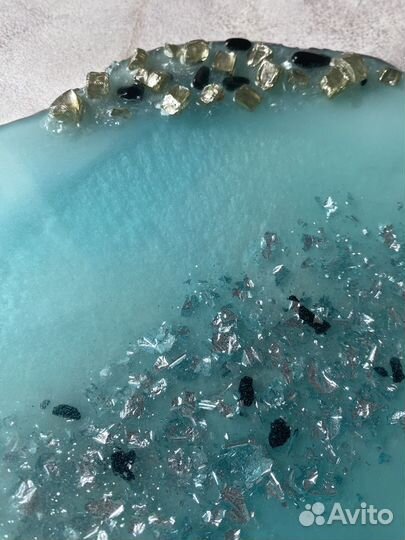 Набор посуды из эпоксидной смолы