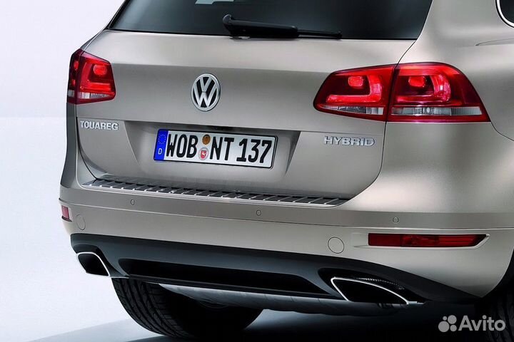 Диффузор заднего бампера NF для VW touareg