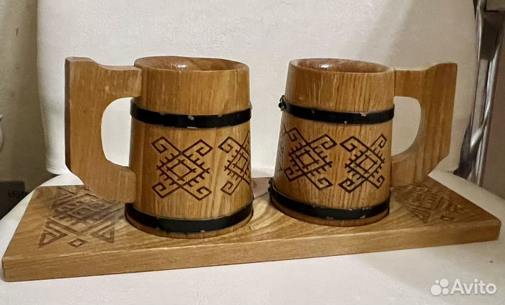 Деревянные кружки
