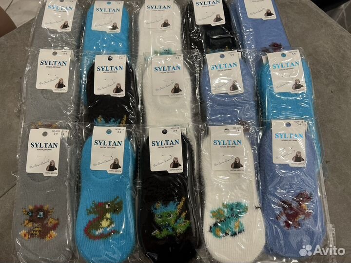 Норковые носки детские