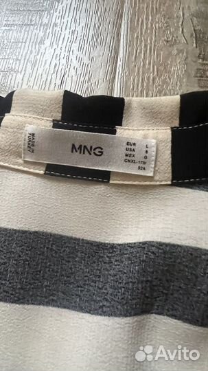 Mango блузка рубашка 46-48