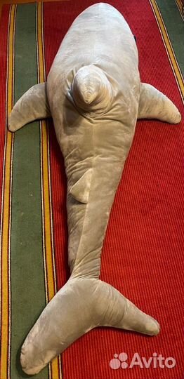 Плюшевая акула 200 см