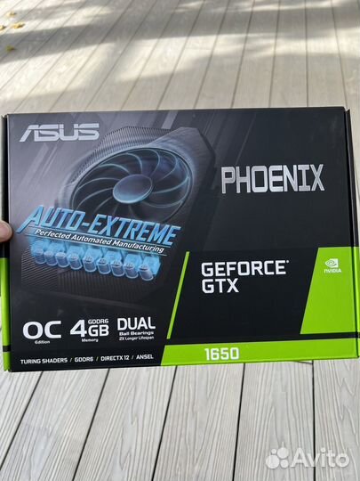 Видеокарта gtx 1650 4gb