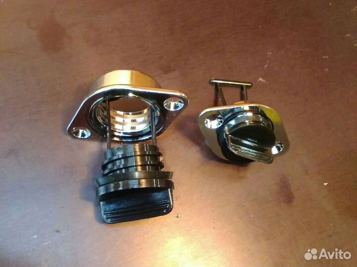 Пробка сливная из хромированной латуни