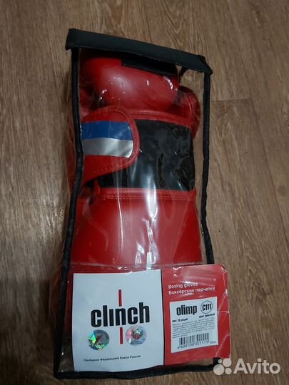 Боксерские перчатки 10 oz clinch