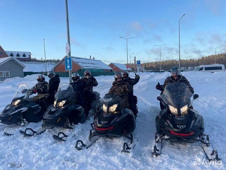 Прокат снегоходов Карелия