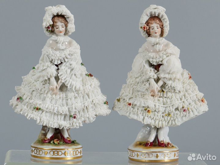 Старинные немецкие статуэтки. Vokstedt