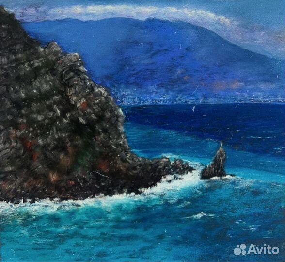 Картина пастель