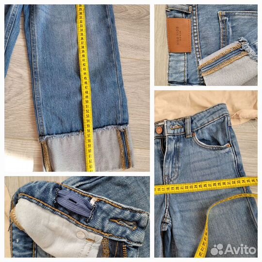 Пакет одежды на 6-7 лет 122-128 джинсы mango тренч