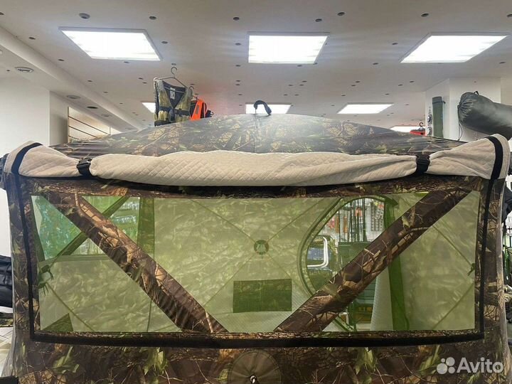 Палатка Куб 4 Медведь зима/лето