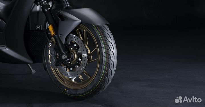 Макси-скутер Zontes ZT350-D matte-black новый