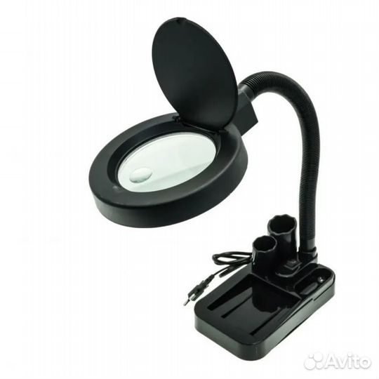 Лампа с лупой и подсветкой YX138A