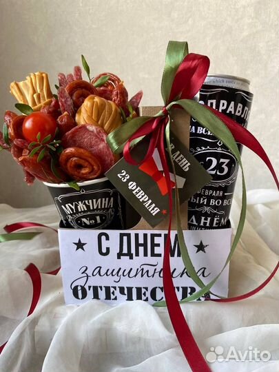 Съедобные букеты на 23 февраля/подарок мужчине