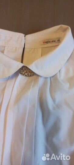 Блузка белая